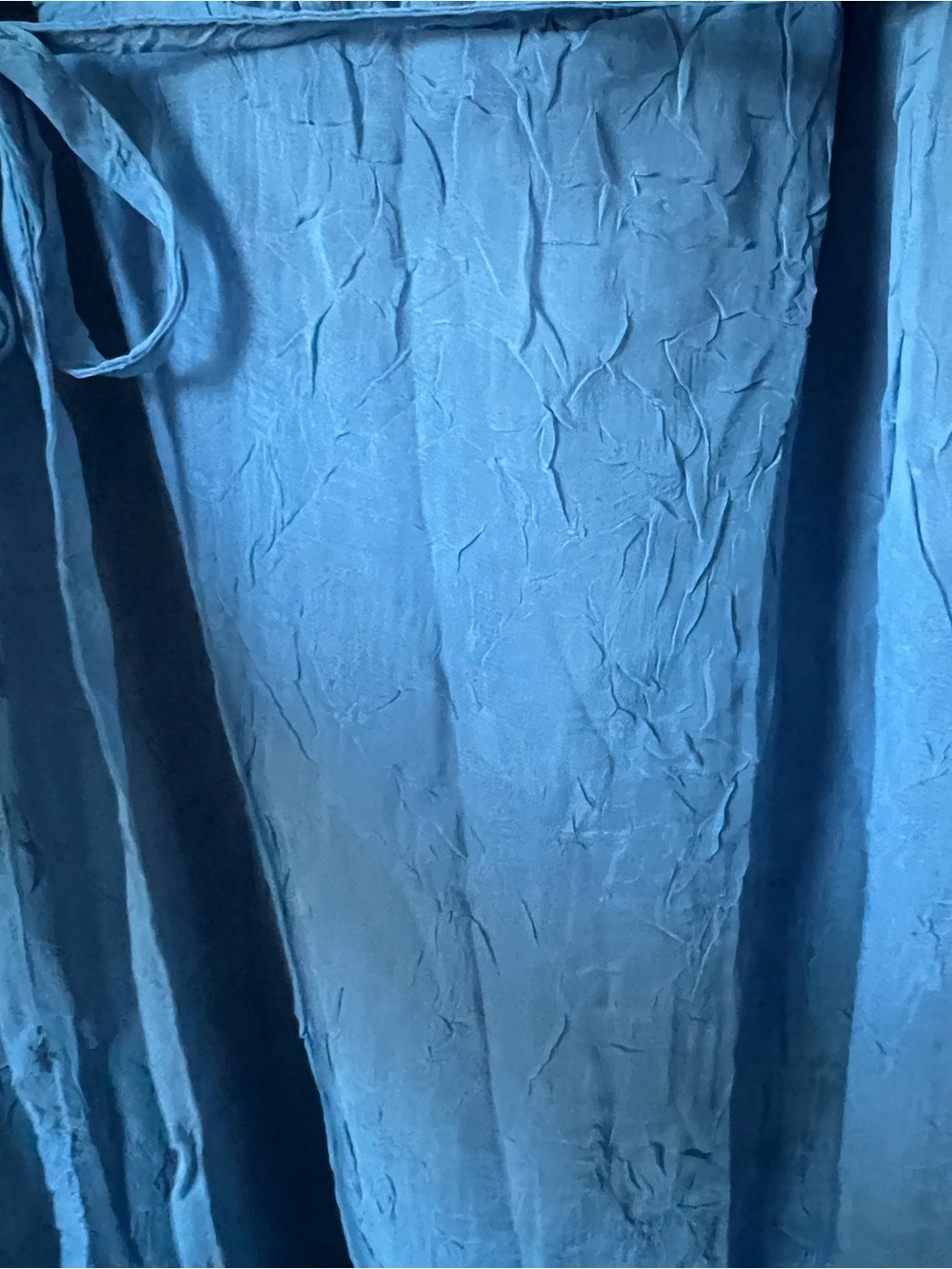 No Boundaries Blue Chiffon Dress - Picture 3 of 5